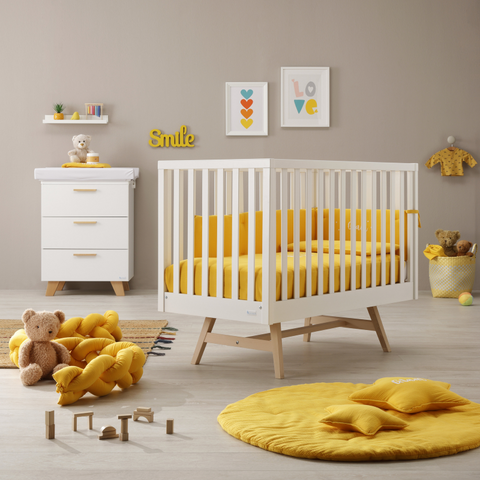 Baby cot 70x140 Baby cot 7 in 1 Children's cot 70x140 Baby cot 140/70 Baby cot 7 months