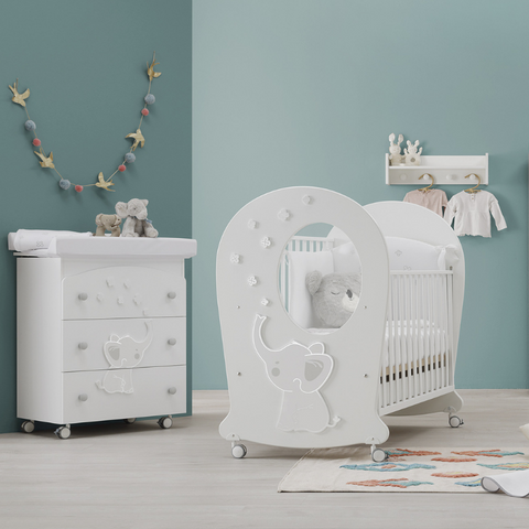 Baby cot Baby room furniture set Children's beds Bedroom furniture Baby chest of drawers Baby room