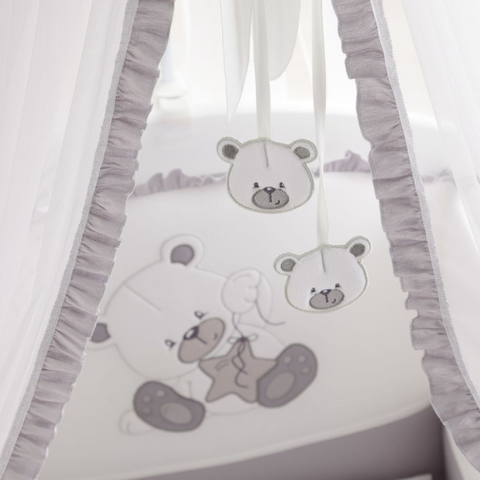 beech wood baby cot