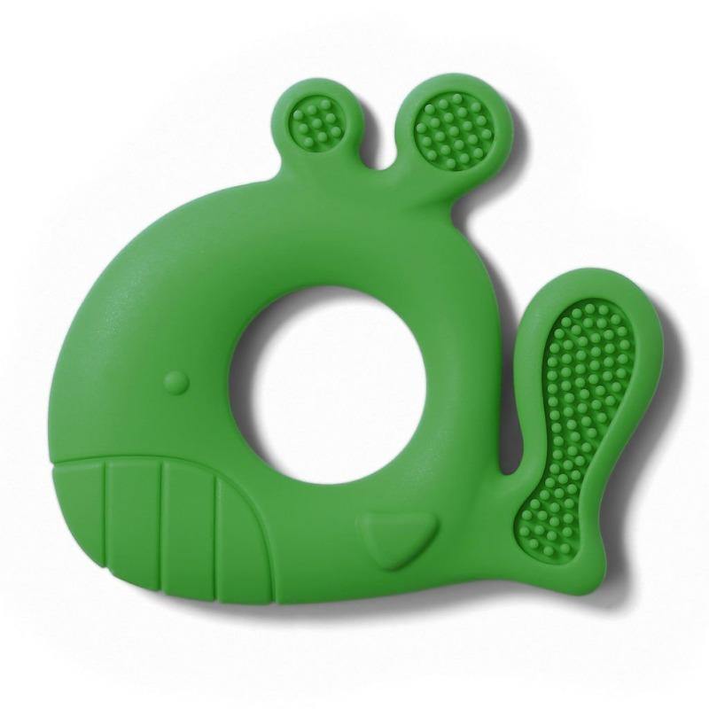 Silicone teething toy BabyOno 935 Green