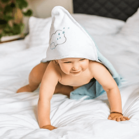 what to do when baby sweats