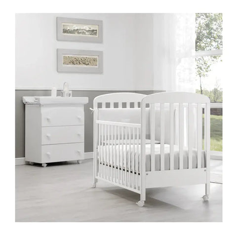 cot with storage space