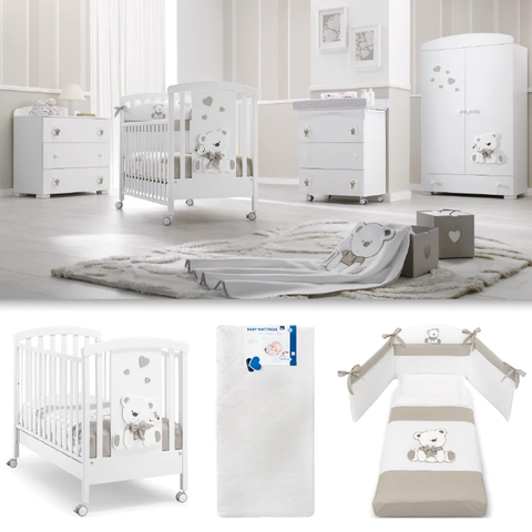 baby cot promotion with mattress