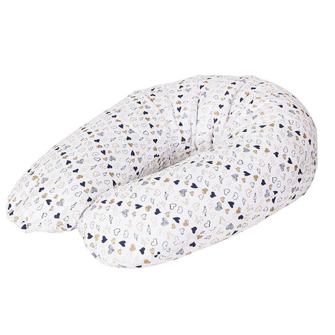 Breastfeeding pillow with microparticles Mini Hearts Maxi Amore 741-700-530 - Baby Room