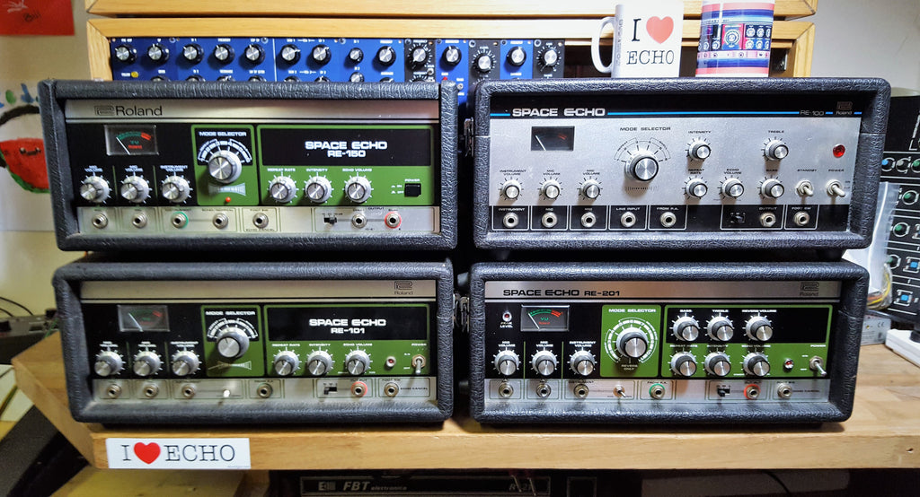 Roland Space Echo RE-100 RE-101 RE-150 RE-201