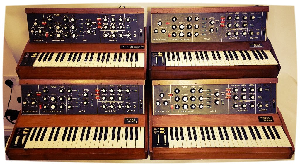 Moog Minimoog Model D x 4