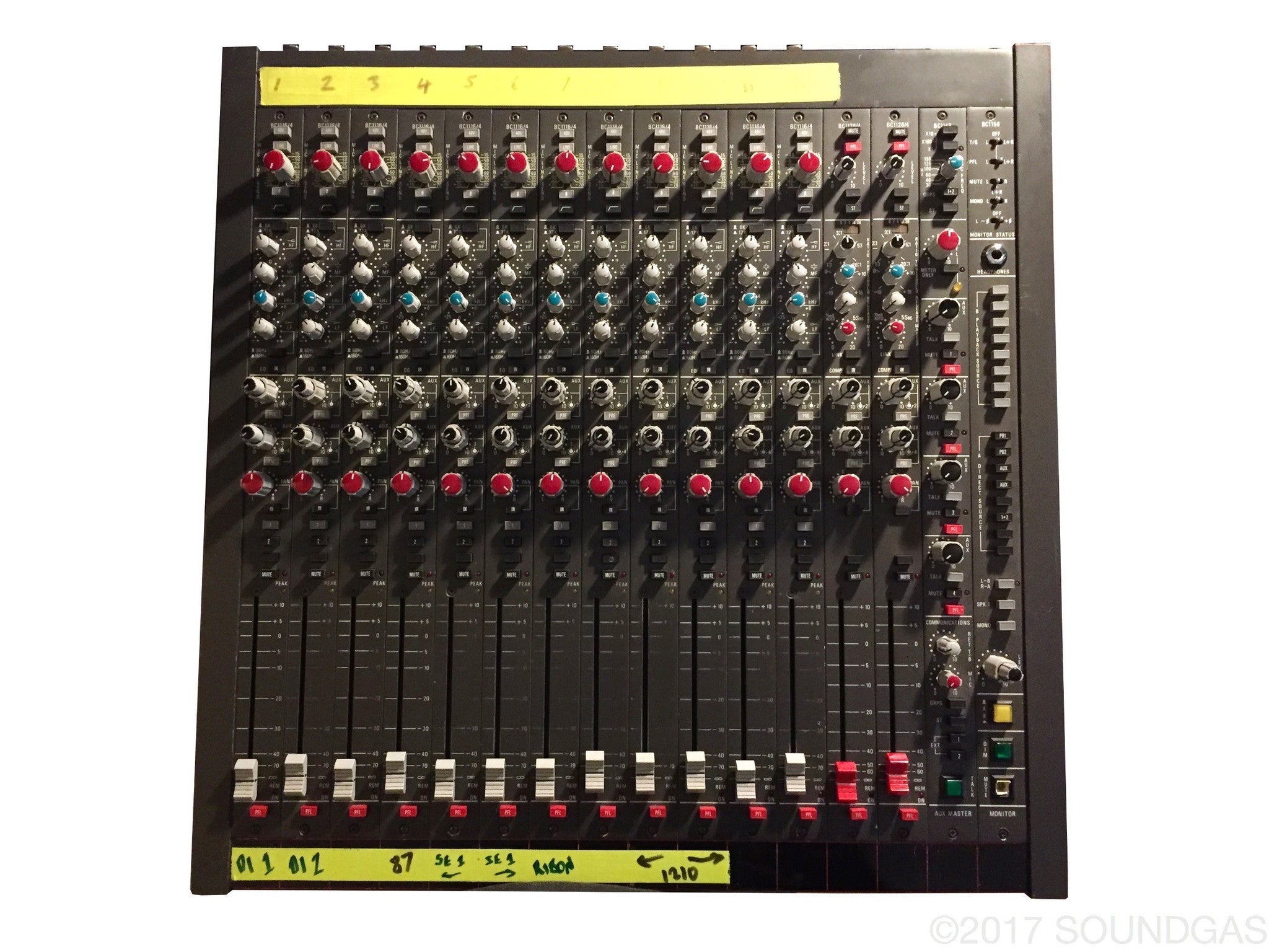 AMEK BC2 Compact Console Mixing Desk FOR SALE – Soundgas - Classic ...