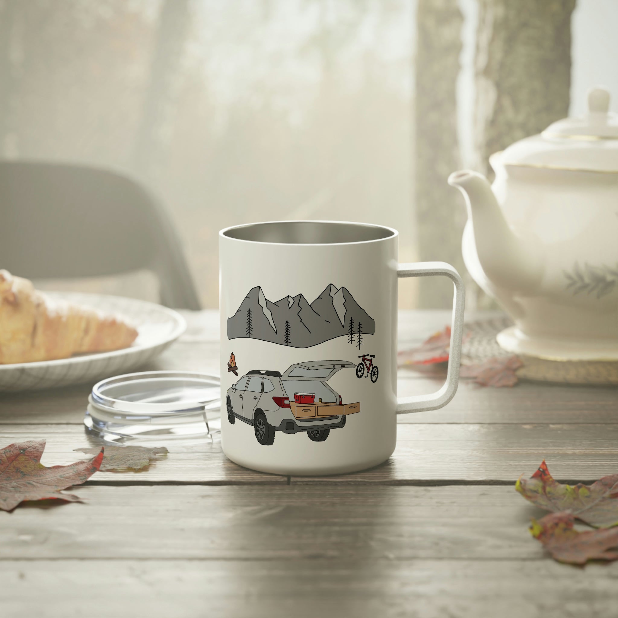 Outback Mountain Camp Mug - Solid Wood Worx