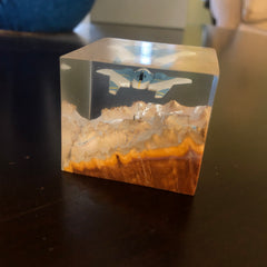 Mandalorian Gauntlet fighter in resin