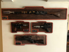 Mounted blaster collection
