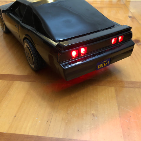 KITT rear lights and license