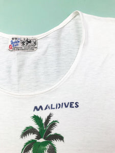 T Shirt Souvenir Maldives Vintage