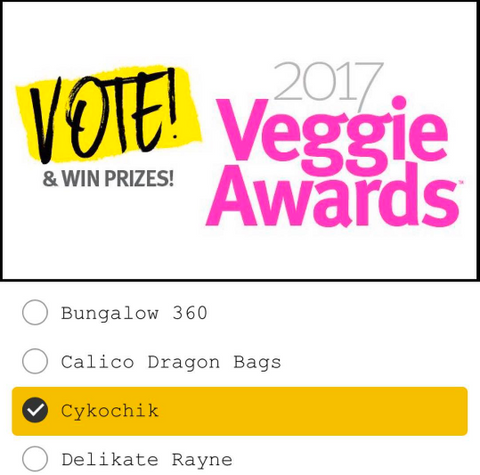 VegNews Veggie Awards 2017 - Cykochik