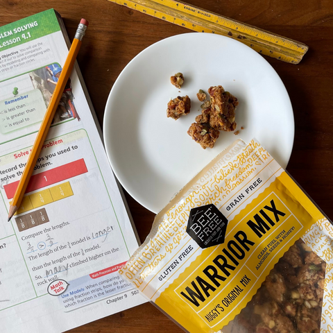 Warrior Mix is a great after school snack!