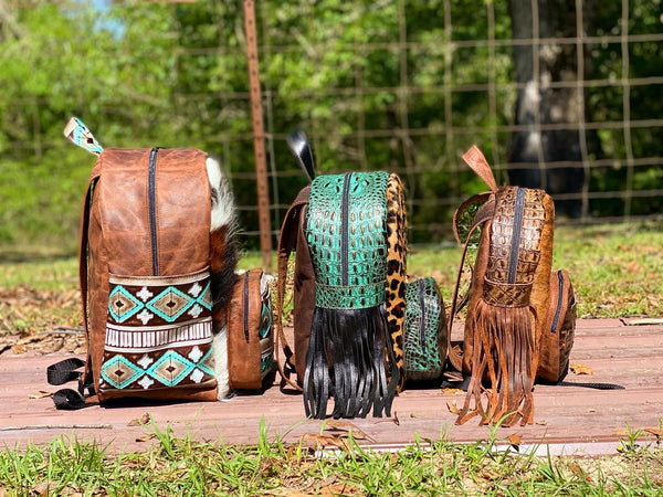 Backpacks – Bar Circle L Leather & Bags
