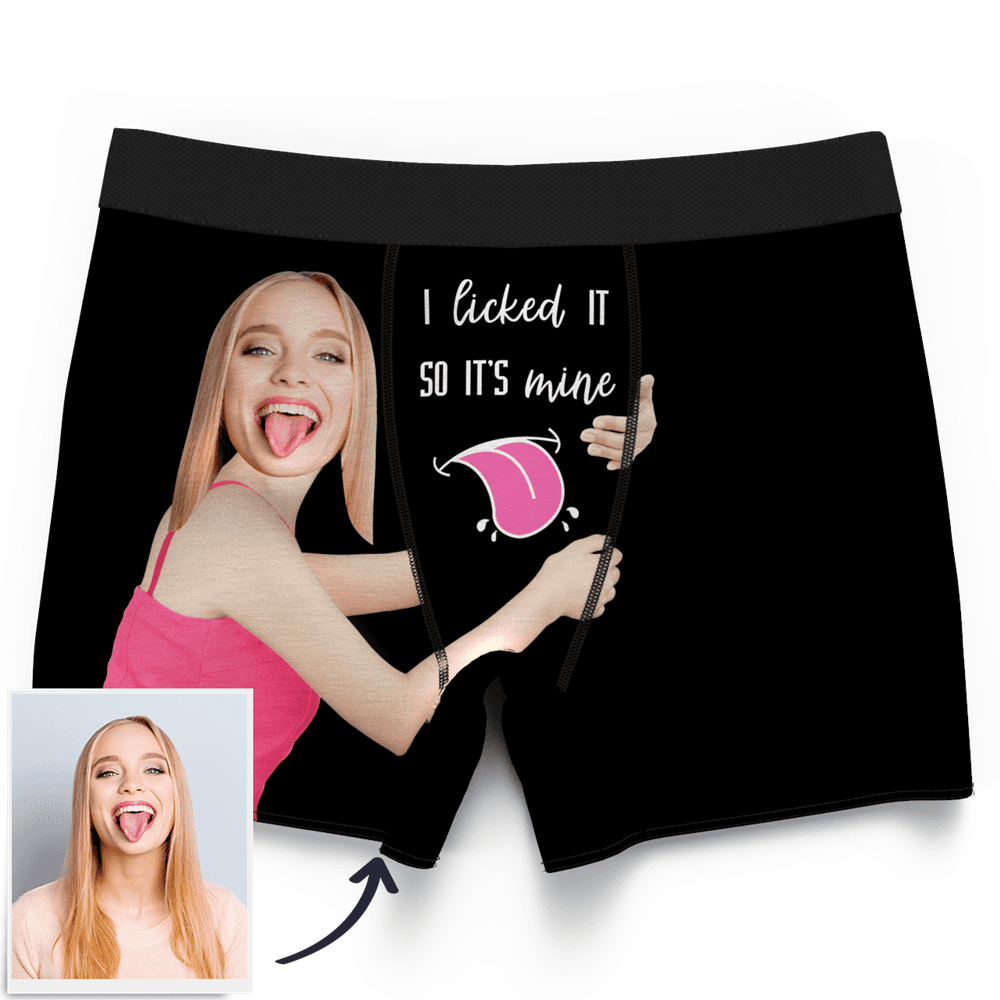 boxer shorts with face on them