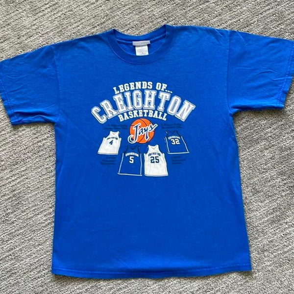 Creighton Bluejays | 19nine | Vintage Basketball T Shirt M / Vintage Oatmeal