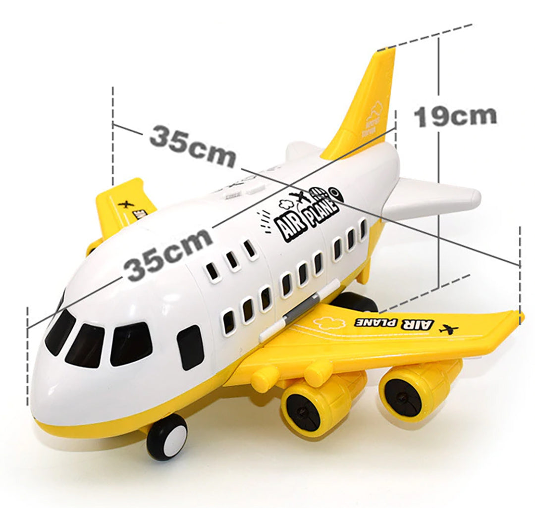 Dimensões do Jumbo® Avião de Brinquedo c/ 6 Super Carrinhos Disponível em: www.descontara.com