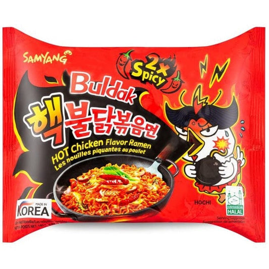 Super Hot 2X 3x Spicy Chicken Noodles Samyang BULDAKBOKEUM Ramyun Korean  Ramen C