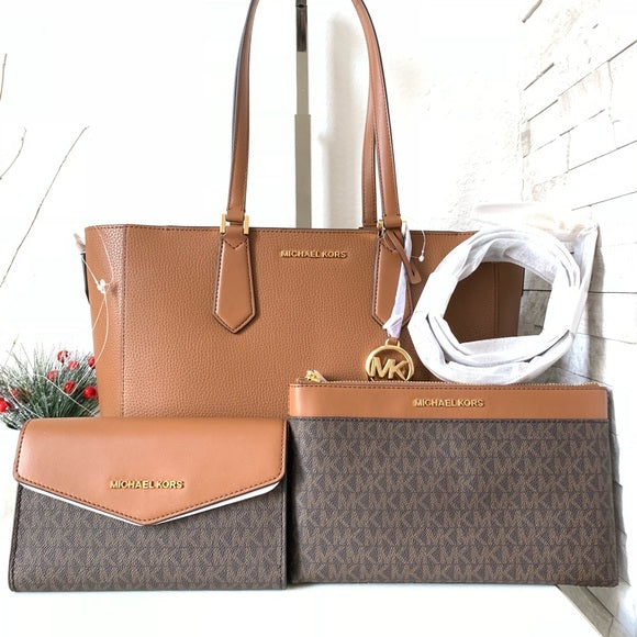 michael kors 3 in 1 handbag