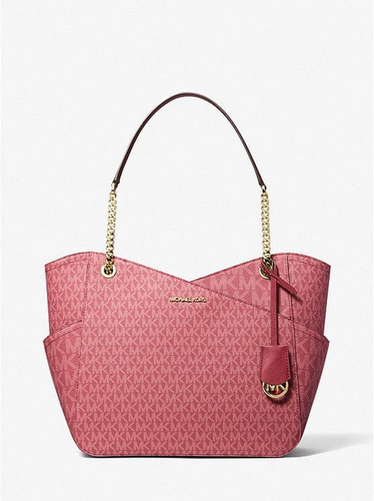 Michael Kors Kenly Large Tote Satchel (Chambray Multi) 35H1SY9T3T-CMBML -  AllGlitters