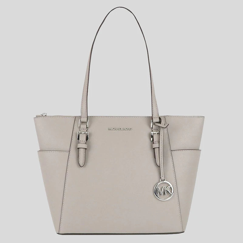 Michael Kors Charlotte Tote Pearl Grey – MERRIA