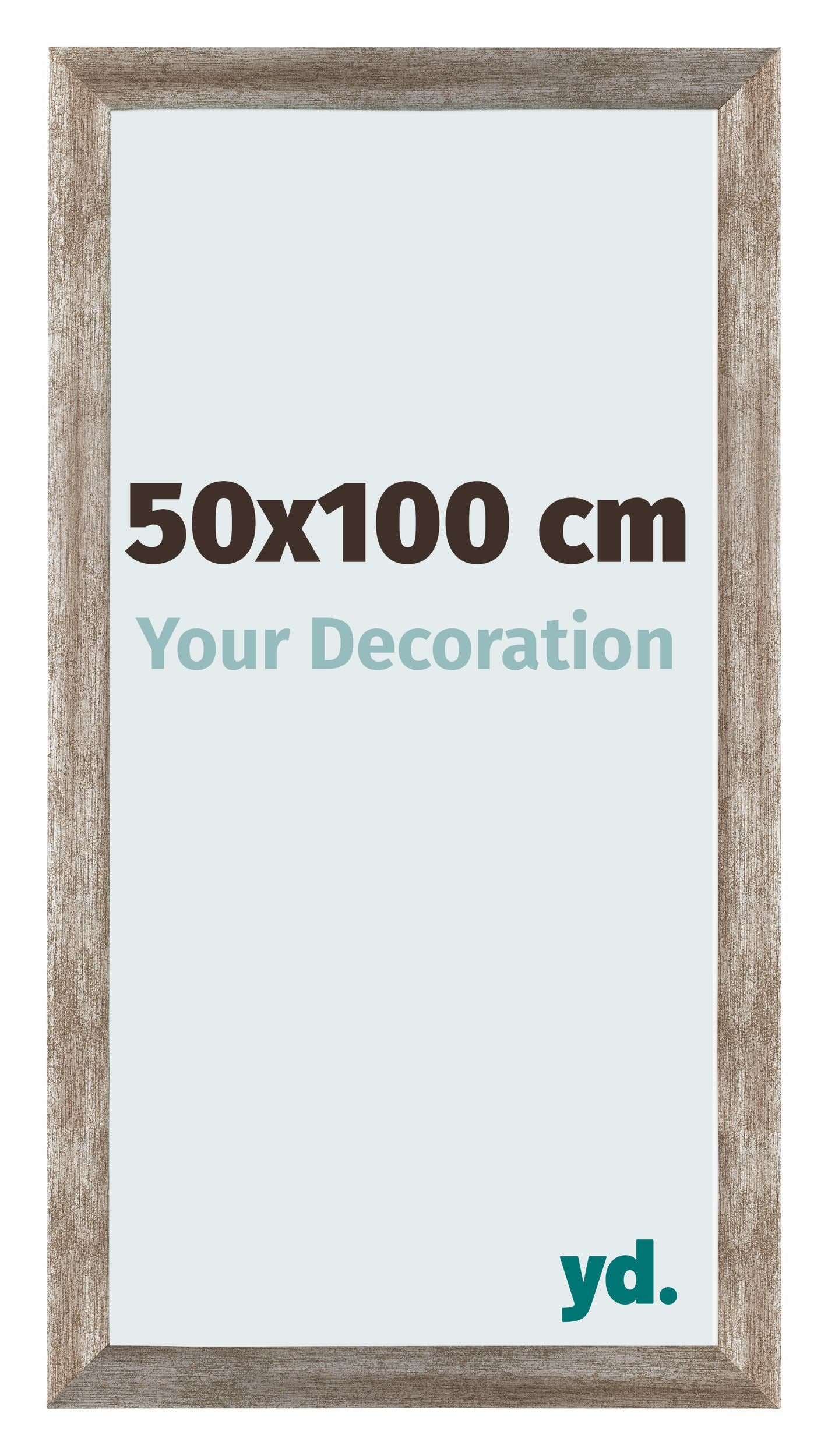 Fotolijst 50x100 cm - MDF - Metaal Vintage - Mura