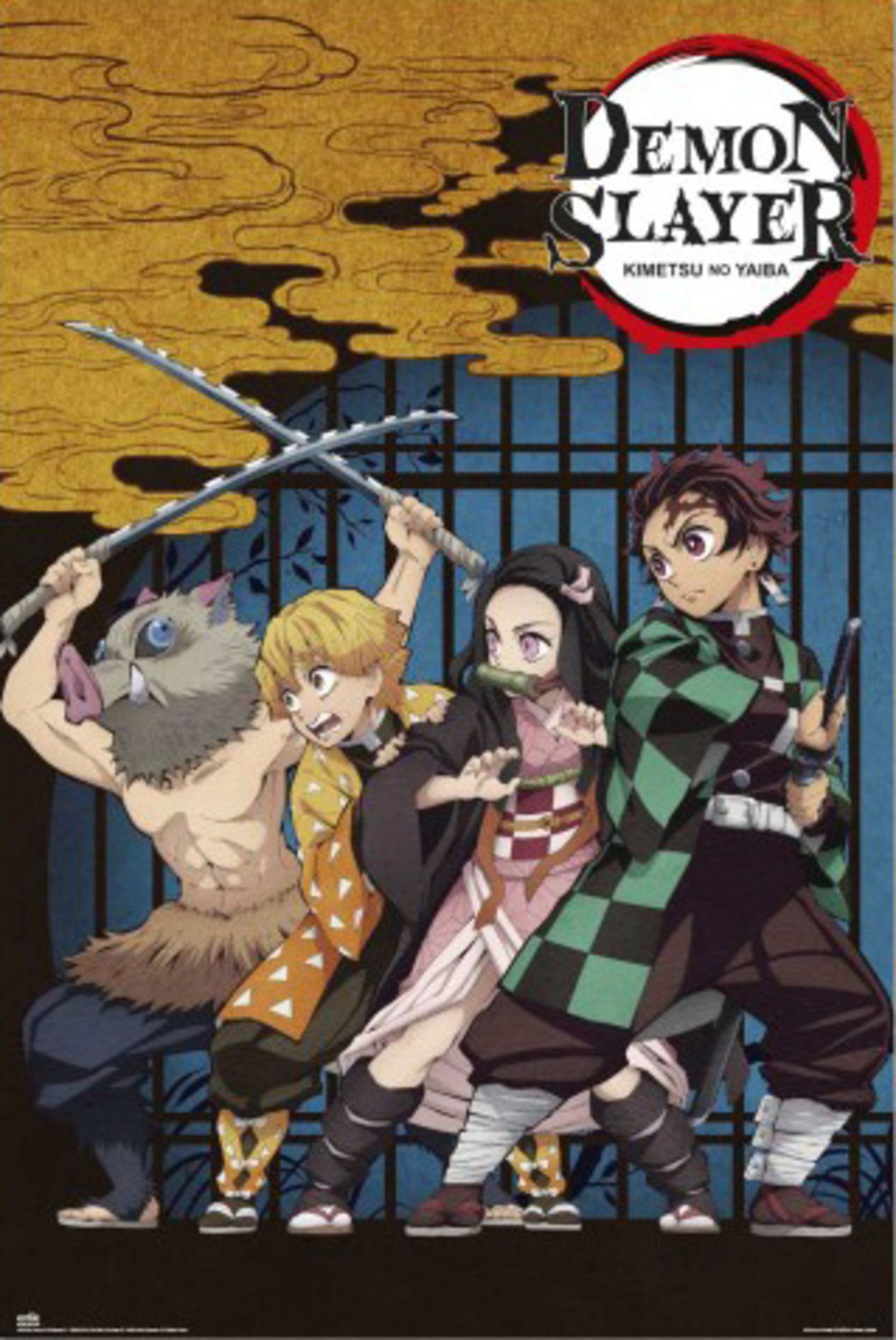 Poster Demon Slayer The House of Drums 61x91,5cm