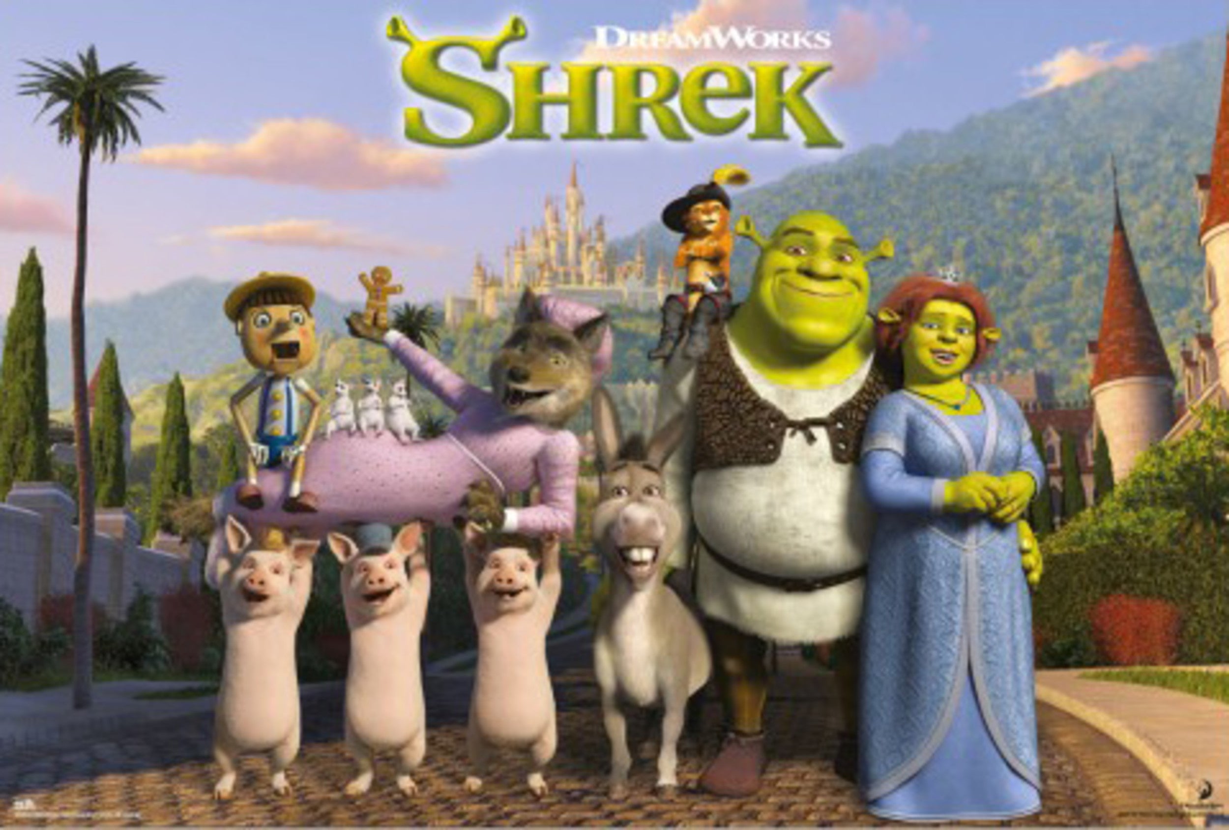 Poster Dreamworks Shrek 91,5x61cm