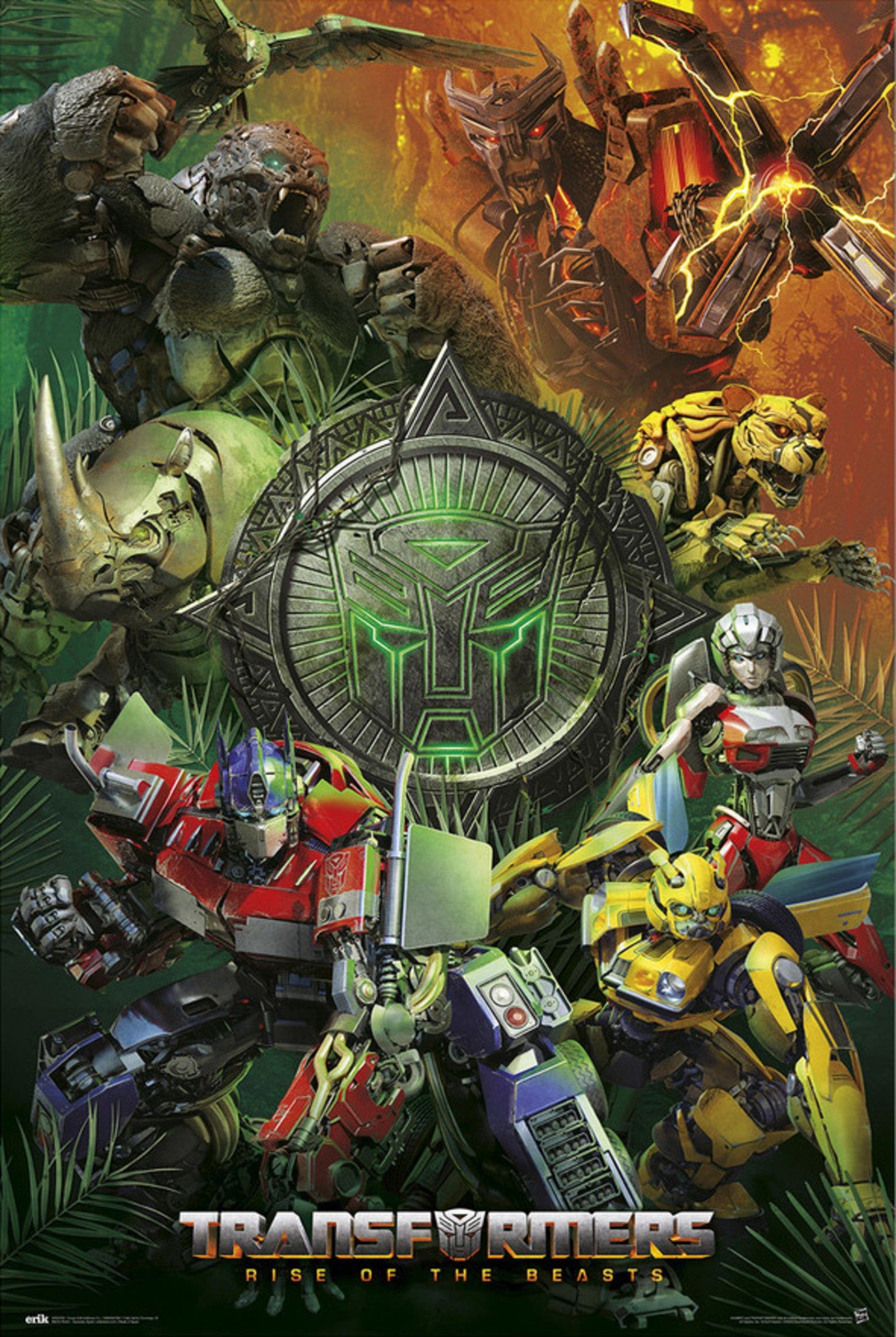 Poster Transformers Rise of the Beasts 61x91,5cm