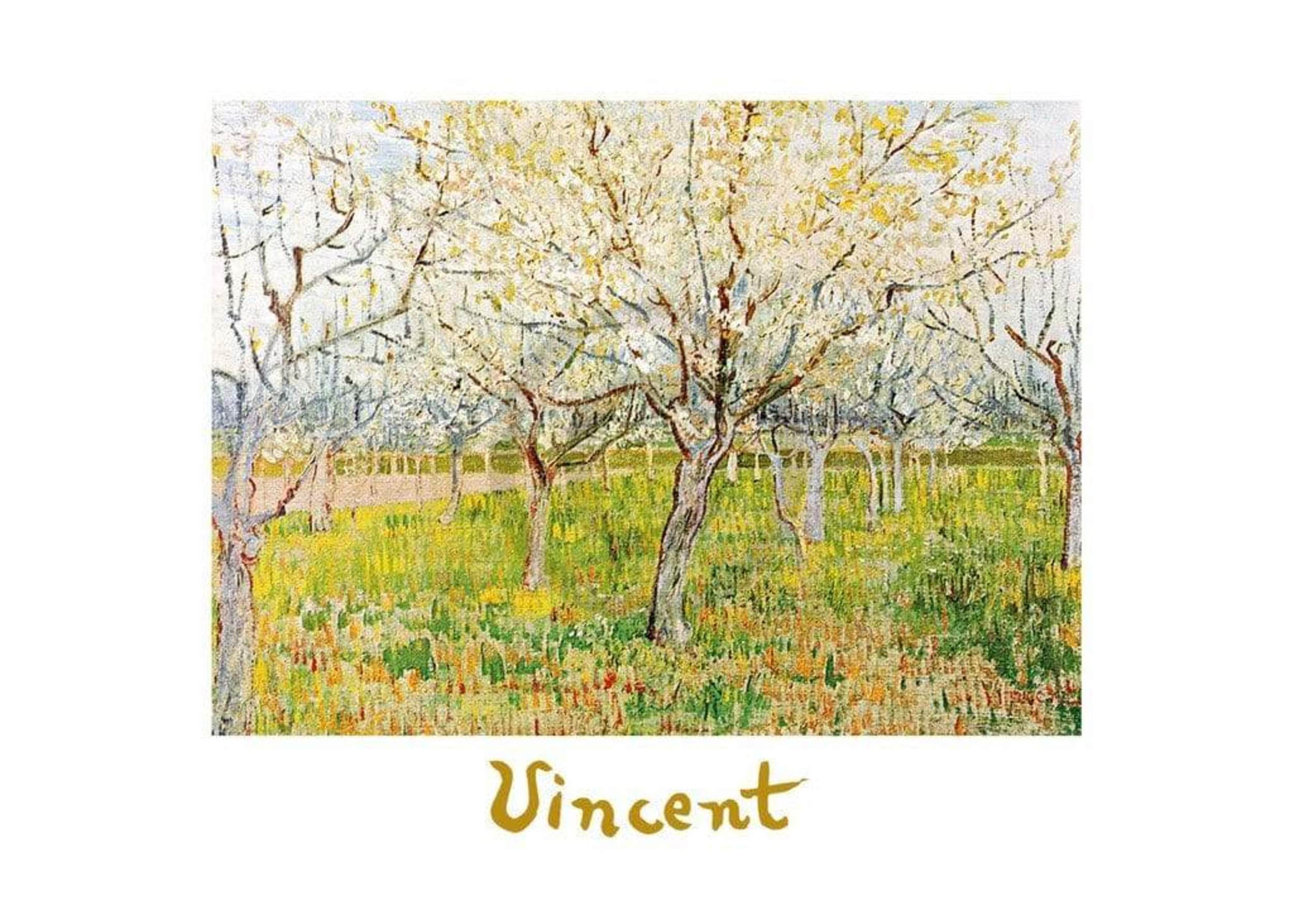 Kunstdruk Vincent van Gogh The Orchard 70x50cm
