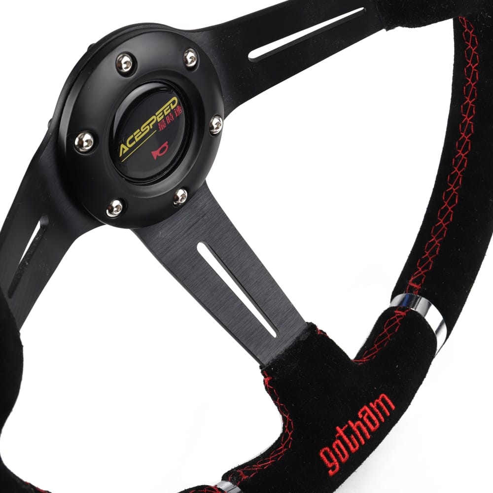 13.5 (350mm) Gotham Suede leather Steering Wheel