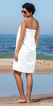Embrace summer in style with SEYANTE's luxury Towel Wrap.