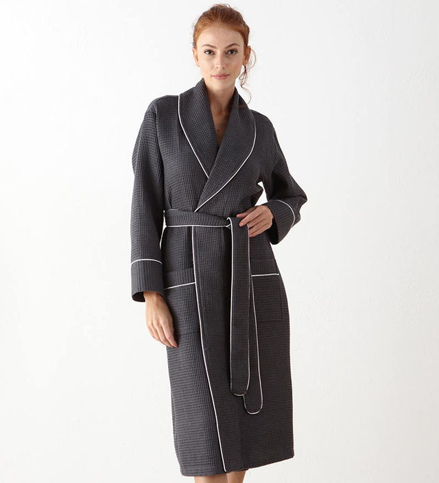 Men's Luxury Waffle Hotel Robe – SEYANTE