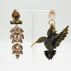Earrings Champagne Hummingbird | Gold