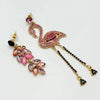 Earrings Big Pink Flamingo | Gold - muze-earrings.com