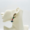 Earrings Colorful Lobster | Gold - muze-earrings.com