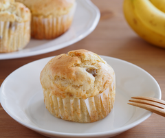 Home-made muffin with Manuka Honey