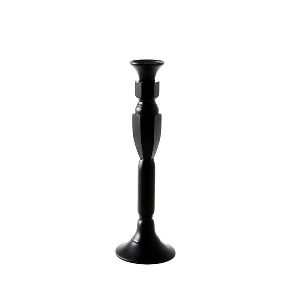 Black Lacquer Georgian Altar Candlestick – Oxford Exchange