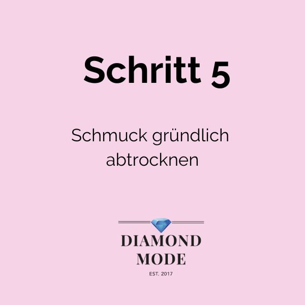 Schritt 5 - Silber läuft schwarz an