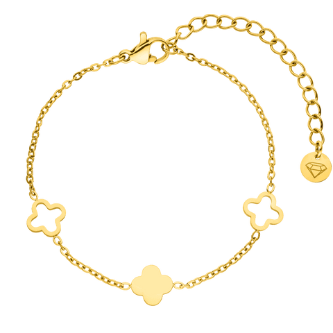 Clover Armband 18K vergoldet