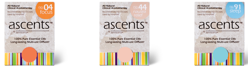 Ascents® Personal Aromatherapy Inhalers