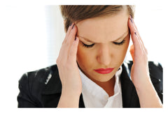 Woman Looking Stressed and Anxious