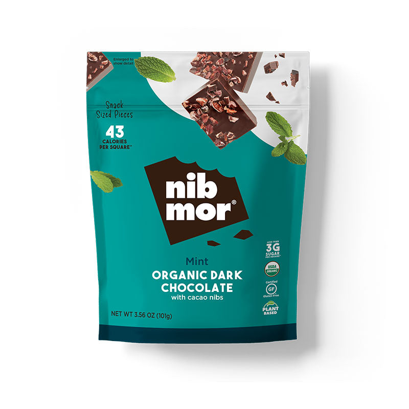 Organic Mint Dark Chocolate | nib mor – NibMor, LLC