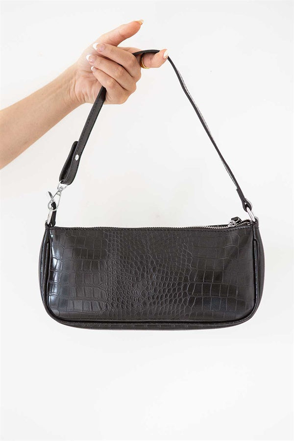 baguette bag black