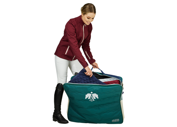 Fits up to six saddle pads