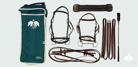 What fits in the Arena Bridle Bag