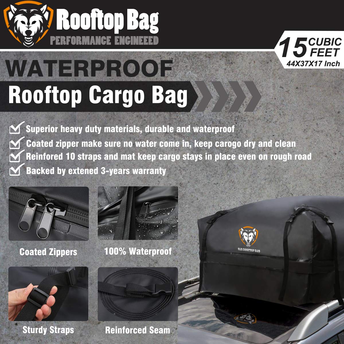 rainx rooftop cargo bag