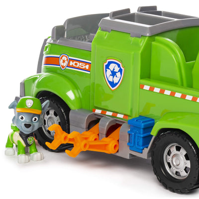 paw patrol rocky's team recycling truck