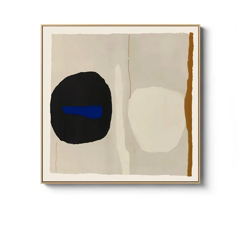 Beige Terracotta Minimalist Nordic Abstract Wall Art Fine Art Canvas Prints Square Format Pictures For Bedroom Modern Art For Living Room